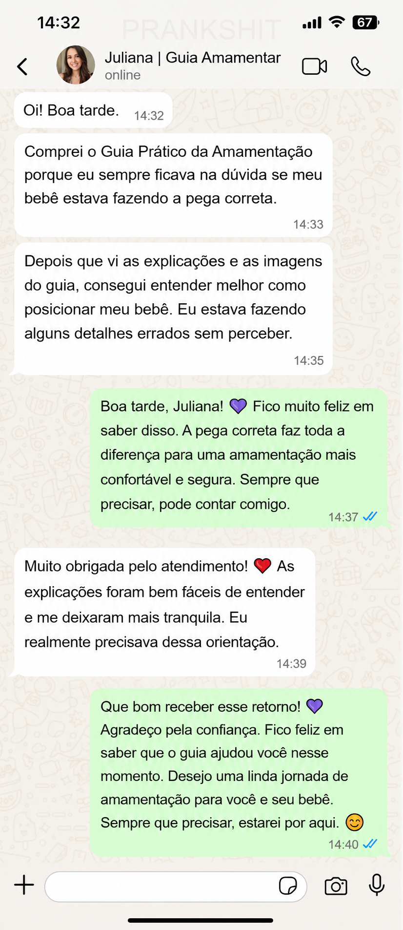 Depoimento WhatsApp 2